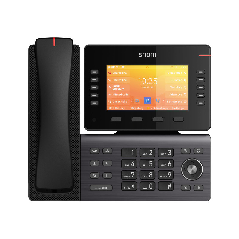 Snom D892M telefono IP Nero TFT Wi-Fi Snom D892M telefono IP Nero TFT Wi-Fi