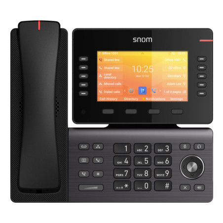Snom D892M telefono IP Nero TFT Wi-Fi
