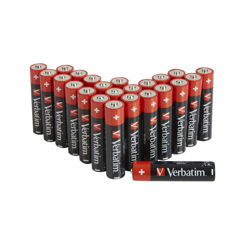 Verbatim 49504 batteria per uso domestico Batteria monouso Mini Stilo AAA Alcalino Verbatim 49504 batteria per uso domestico Batteria monouso Mini Stilo AAA Alcalino