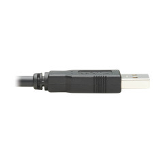 Tripp Lite U009-010-RJ45-X adattatore per inversione del genere dei cavi RJ-45 USB 2.0 Type-A Nero