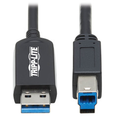 Tripp Lite U328F-15M cavo USB USB 3.2 Gen 1 (3.1 Gen 1) USB A USB B 5 Gbit s Nero