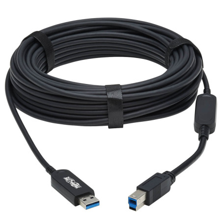 Tripp Lite U328F-15M cavo USB USB 3.2 Gen 1 (3.1 Gen 1) USB A USB B 5 Gbit/s Nero