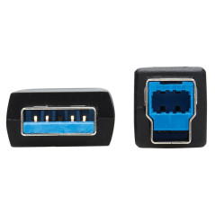 Tripp Lite U328F-15M cavo USB USB 3.2 Gen 1 (3.1 Gen 1) USB A USB B 5 Gbit s Nero