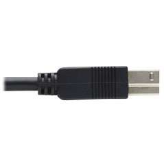 Tripp Lite U328F-15M cavo USB USB 3.2 Gen 1 (3.1 Gen 1) USB A USB B 5 Gbit s Nero
