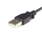 StarTech.com Cavo di sincronizzazione e di ricarica USB 2.0 a Micro USB - Cavo per Smartphone e Tablet A a Micro B da 1 m StarTech.com Cavo di sincronizzazione e di ricarica USB 2.0 a Micro USB - Cavo per Smartphone e Tablet A a Micro B da 1 m
