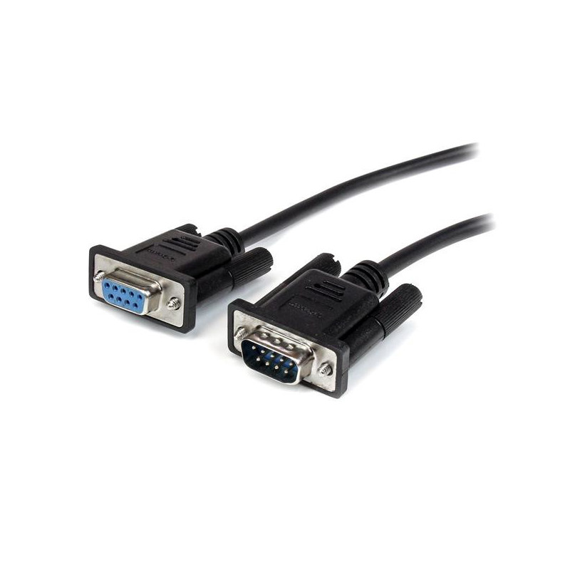 StarTech.com Cavo seriale diretto RS232 DB9 nero 2m - M/F