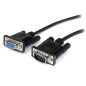 StarTech.com Cavo seriale diretto RS232 DB9 3m nero - M/F