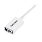 StarTech.com Cavo di prolunga USB 2.0 da 1 m A ad A - M/F, colore bianco StarTech.com Cavo di prolunga USB 2.0 da 1 m A ad A - M/F, colore bianco