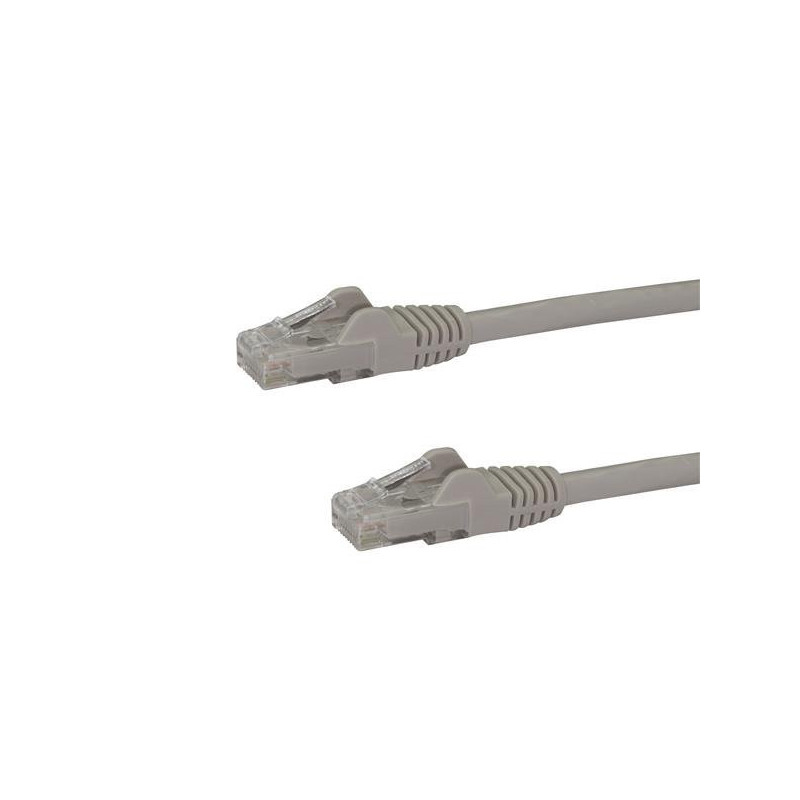 StarTech.com Cavo patch antigroviglio UTP RJ45 Cat6 Gigabit 3 m grigio - Cavo patch 3 m StarTech.com Cavo patch antigroviglio UTP RJ45 Cat6 Gigabit 3 m grigio - Cavo patch 3 m