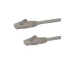 StarTech.com Cavo patch antigroviglio UTP RJ45 Cat6 Gigabit 3 m grigio - Cavo patch 3 m StarTech.com Cavo patch antigroviglio UTP RJ45 Cat6 Gigabit 3 m grigio - Cavo patch 3 m