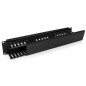 StarTech.com Pannello Gestione Cavi Orizzontale per armadi rack 2U con canalina passacavi a denti e copertura StarTech.com Pannello Gestione Cavi Orizzontale per armadi rack 2U con canalina passacavi a denti e copertura