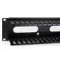StarTech.com Pannello Gestione Cavi Orizzontale per armadi rack 2U con canalina passacavi a denti e copertura StarTech.com Pannello Gestione Cavi Orizzontale per armadi rack 2U con canalina passacavi a denti e copertura