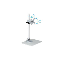 StarTech.com Supporto per monitor singolo a 34" (14Kg) - Regolabile - Acciaio - Argento