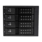 StarTech.com Sistema Backplane mobile per rack hot-swap portatili a 4 bay alloggiamenti per HDD SAS II / SATA III 3,5" - 6 Gbps StarTech.com Sistema Backplane mobile per rack hot-swap portatili a 4 bay alloggiamenti per HDD SAS II / SATA III 3,5" - 6 Gbps