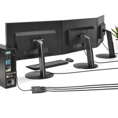 StarTech.com Adattatore multi monitor a 3 porte - Hub MST Mini DisplayPort a HDMI - Triplo 1080p o doppio 4K 30Hz - Video