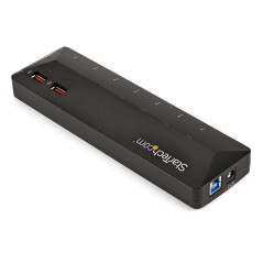StarTech.com Hub USB 3.0 a 7 Porte con Porte di Ricarica Dedicate - 2 Porte x 2,4 Amp