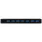 StarTech.com Hub USB 3.0 a 7 Porte con Porte di Ricarica Dedicate - 2 Porte x 2,4 Amp