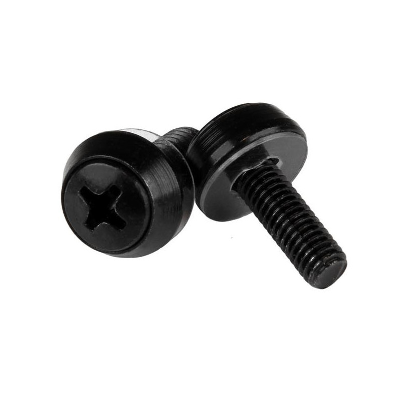 StarTech.com Viti per montaggio Server Rack - M5 x 12mm - confezione da 50, nero StarTech.com Viti per montaggio Server Rack - M5 x 12mm - confezione da 50, nero