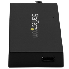 StarTech.com HB30A3A1CSFS hub di interfaccia USB 3.2 Gen 1 (3.1 Gen 1) Type-A 5000 Mbit s Nero