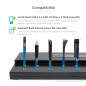 StarTech.com Docking Station per Unità Flash USB - Duplicatore/Eraser Standalone 1:15 per Chiavette USB consente la copia del