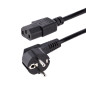 StarTech.com Cavo di alimentazione per PC da EU Schuko a C13 da 1 m, Cavo di corrente AC 250V 10A 18AWG, Cavo di ricambio con StarTech.com Cavo di alimentazione per PC da EU Schuko a C13 da 1 m, Cavo di corrente AC 250V 10A 18AWG, Cavo di ricambio con