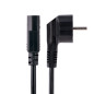 StarTech.com Cavo di alimentazione per PC da EU Schuko a C13 da 1 m, Cavo di corrente AC 250V 10A 18AWG, Cavo di ricambio con StarTech.com Cavo di alimentazione per PC da EU Schuko a C13 da 1 m, Cavo di corrente AC 250V 10A 18AWG, Cavo di ricambio con