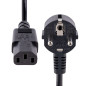 StarTech.com Cavo di alimentazione per PC da EU Schuko a C13 da 1 m, Cavo di corrente AC 250V 10A 18AWG, Cavo di ricambio con StarTech.com Cavo di alimentazione per PC da EU Schuko a C13 da 1 m, Cavo di corrente AC 250V 10A 18AWG, Cavo di ricambio con
