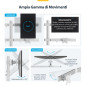 StarTech.com 6-MONITOR-ARM-A Supporti a parete per TV 81,3 cm (32") Scrivania Bianco StarTech.com 6-MONITOR-ARM-A Supporti a parete per TV 81,3 cm (32") Scrivania Bianco