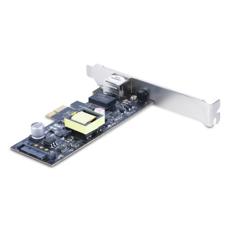 StarTech.com Scheda di rete PoE NBASE-T a 1 porta da 2,5 Gbps, Intel I225-V, 802.3af/at PoE+ Multi-Gigabit NIC, scheda LAN PCI