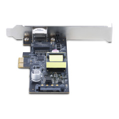 StarTech.com Scheda di rete PoE NBASE-T a 1 porta da 2,5 Gbps, Intel I225-V, 802.3af at PoE+ Multi-Gigabit NIC, scheda LAN PCI