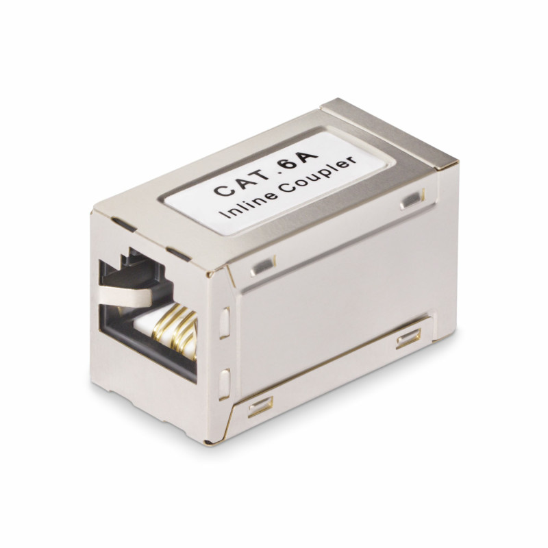 StarTech.com Accoppiatore RJ45 schermato, accoppiatore Cat6a in linea, pinout da femmina a femmina (F/F) T568B, estensione cavo StarTech.com Accoppiatore RJ45 schermato, accoppiatore Cat6a in linea, pinout da femmina a femmina (F/F) T568B, estensione cavo