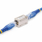 StarTech.com Accoppiatore RJ45 schermato, accoppiatore Cat6a in linea, pinout da femmina a femmina (F/F) T568B, estensione cavo StarTech.com Accoppiatore RJ45 schermato, accoppiatore Cat6a in linea, pinout da femmina a femmina (F/F) T568B, estensione cavo