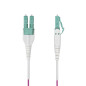 StarTech.com Cavo in fibra ottica multimodale da 50m LC a LC (UPC) OM4 Viola Erica, 50/125 µm, 40G/100G, LOMMF/VCSEL, cavo in