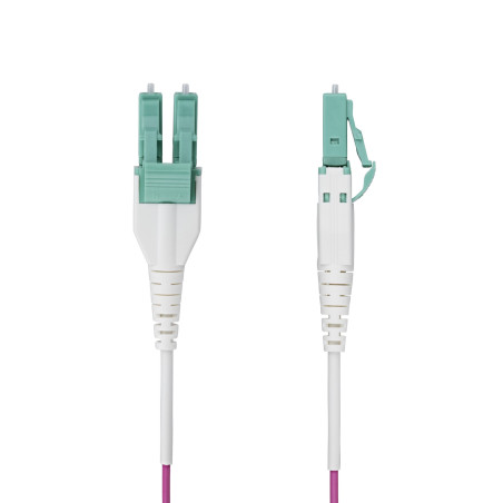 StarTech.com Cavo in fibra ottica multimodale da 40m LC a LC (UPC) OM4 Viola Erica, 50/125 µm, 40G/100G, LOMMF/VCSEL, cavo in
