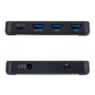 StarTech.com Hub 4 Porte USB-C e USB-A 5Gbps, Autoalimentato, Cavo Host 2-in-1 USB-C/USB-A, 1x USB-C e 3x USB-A (1x BC 1.2),