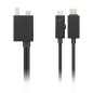 Lenovo 4X91K16970 Cavo Thunderbolt 0,7 m 40 Gbit/s Nero Lenovo 4X91K16970 Cavo Thunderbolt 0,7 m 40 Gbit/s Nero