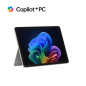 Microsoft Surface Pro 12" Snapdragon 256 GB 30,5 cm (12") 16 GB Wi-Fi 7 (802.11be) Windows 11 Home Platino