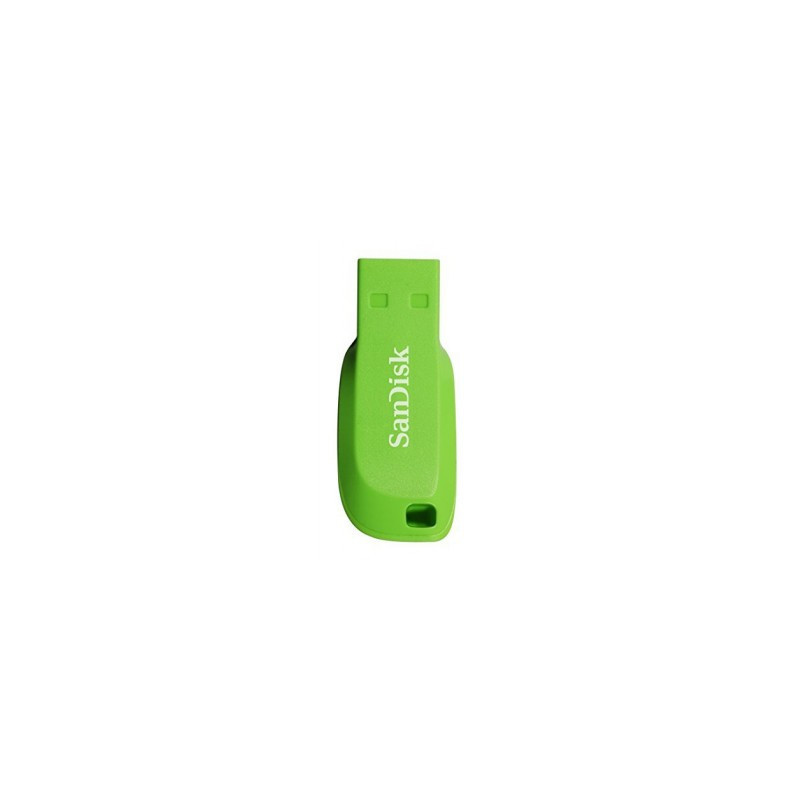 SanDisk Cruzer Blade 16GB unità flash USB USB tipo A 2.0 Verde SanDisk Cruzer Blade 16GB unità flash USB USB tipo A 2.0 Verde