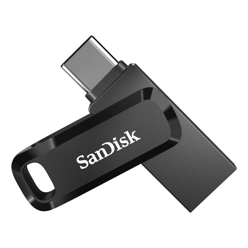 SanDisk Ultra Dual Drive unità flash USB 128 GB USB Type-A / USB Type-C 3.2 Gen 1 (3.1 Gen 1) Nero, Argento