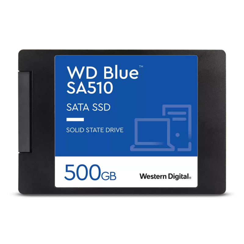 Western Digital Blue SA510 500 GB 2.5" Serial ATA III Western Digital Blue SA510 500 GB 2.5" Serial ATA III