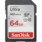 SanDisk Ultra 64 GB SDXC UHS-I Classe 10