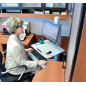 Ergotron WorkFit C-Mod, Single Display Sit-Stand Workstation 68,6 cm (27") Pavimento Grigio Ergotron WorkFit C-Mod, Single Display Sit-Stand Workstation 68,6 cm (27") Pavimento Grigio
