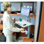Ergotron WorkFit C-Mod, Single Display Sit-Stand Workstation 68,6 cm (27") Pavimento Grigio Ergotron WorkFit C-Mod, Single Display Sit-Stand Workstation 68,6 cm (27") Pavimento Grigio