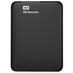 Western Digital Elements Portable disco rigido esterno 1 TB 2.5" Micro-USB B 3.2 Gen 1 (3.1 Gen 1) Nero
