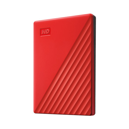 Western Digital My Passport disco rigido esterno 2 TB 2.5" 3.2 Gen 1 (3.1 Gen 1) Rosso