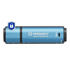 Kingston Technology IronKey 32GB Vault Privacy 50 crittografia AES-256, FIPS 197