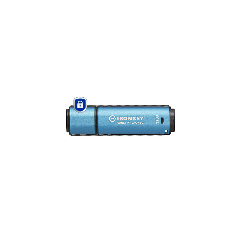 Kingston Technology IronKey 32GB Vault Privacy 50 crittografia AES-256, FIPS 197