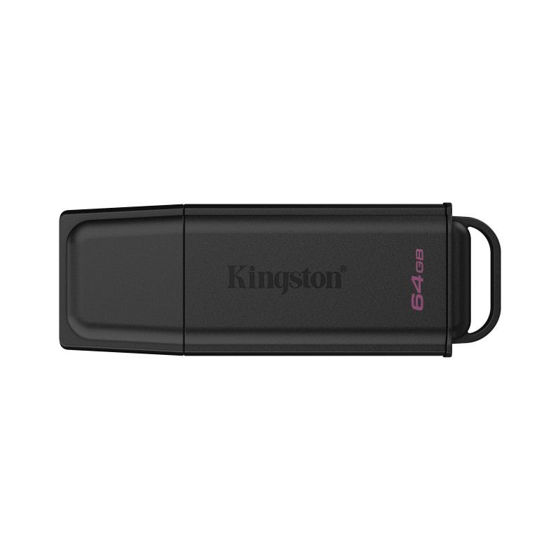 Kingston Technology DataTraveler 64GB USB portatile 3.2 Gen 1 Exodia Nero Kingston Technology DataTraveler 64GB USB portatile 3.2 Gen 1 Exodia Nero