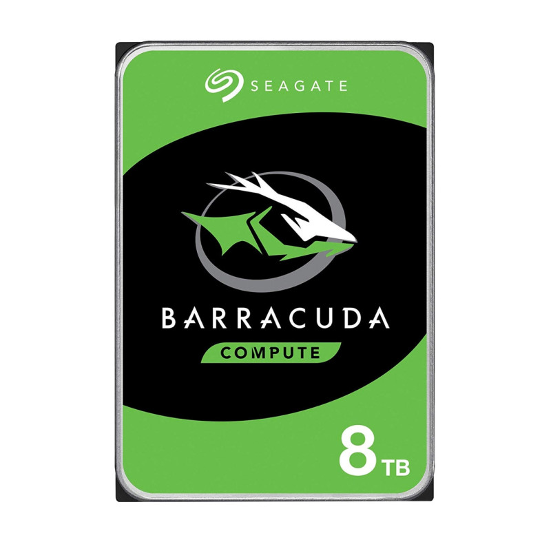 Seagate Barracuda ST8000DM004 disco rigido interno 8 TB 5400 Giri/min 256 MB 3.5" Serial ATA III Seagate Barracuda ST8000DM004 disco rigido interno 8 TB 5400 Giri/min 256 MB 3.5" Serial ATA III