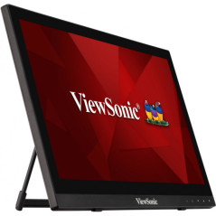 Viewsonic TD1630-3 Monitor PC 39,6 cm (15.6") 1366 x 768 Pixel HD LCD Touch screen Multi utente Nero